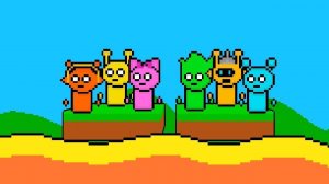 Sprunki Lava Escape 2Player Online Game