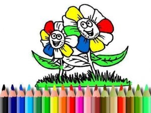 BTS Flowers Coloring Online Game