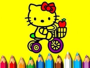 BTS Sweet Kitty Coloring Online Game