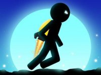 Stickman Jungle Flight Adventure