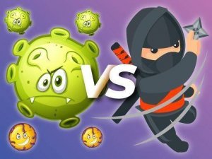 Virus Ninja 2 Online Game