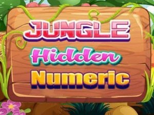 Jungle Hidden Numeric Puzzle Game