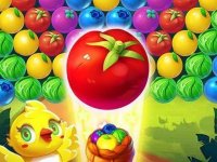 Fruit Bubble Match Puzzle
