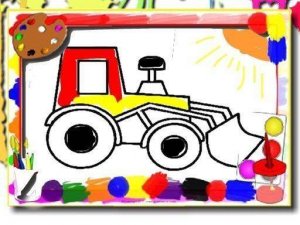 BTS Kids Car Coloring Online Game