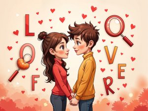 Valentine Hidden Word Puzzle