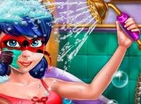 Dotted Girl Spa Day Makeover