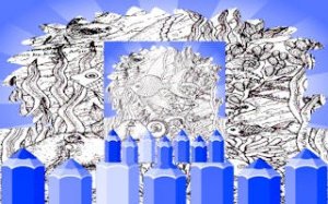 Detailed Artwork Coloring Activity