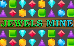 Jewels projectile - Match 3 Puzzle Game - Ludoryx free online game