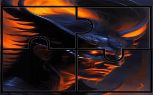 Mystic Creature Sliding Puzzle