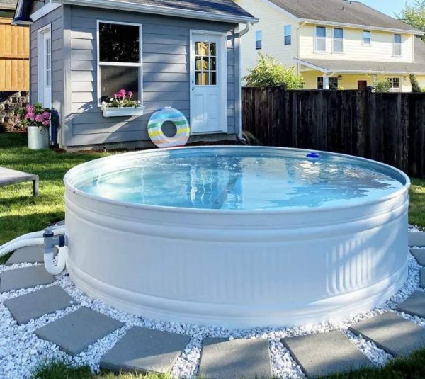Build a Backyard Stock Tank Pool: Step-by-Step Setup