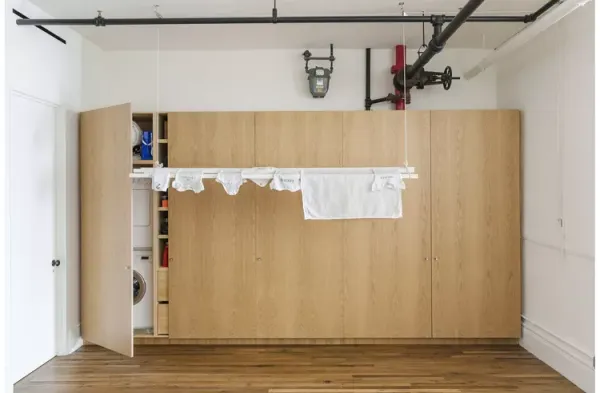 Stacked Washer Dryers: 38 Space-Smart Laundry Room Designs